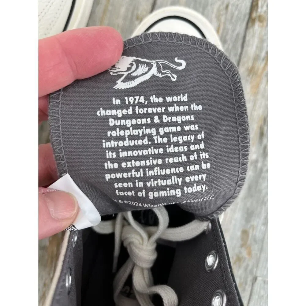 Converse Dunge & Dragons Limited Edition Chuck 70 Leather Sneakers Shoes Size 8 - Picture 8 of 12